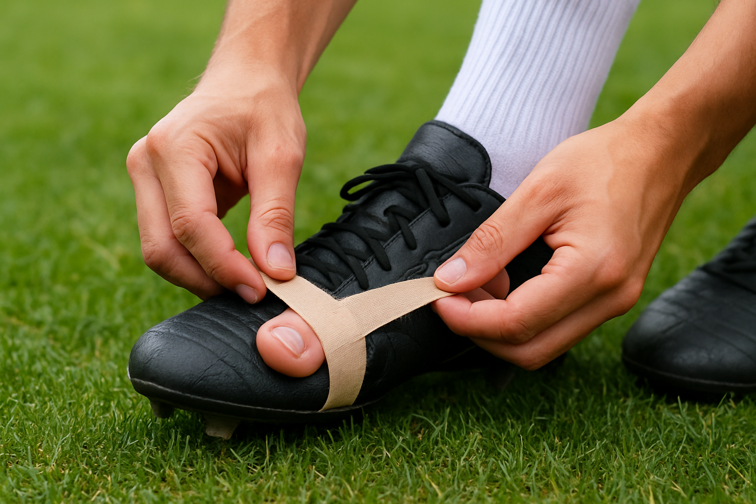 どうしてサッカーで足の親指の爪が痛くなるの?
