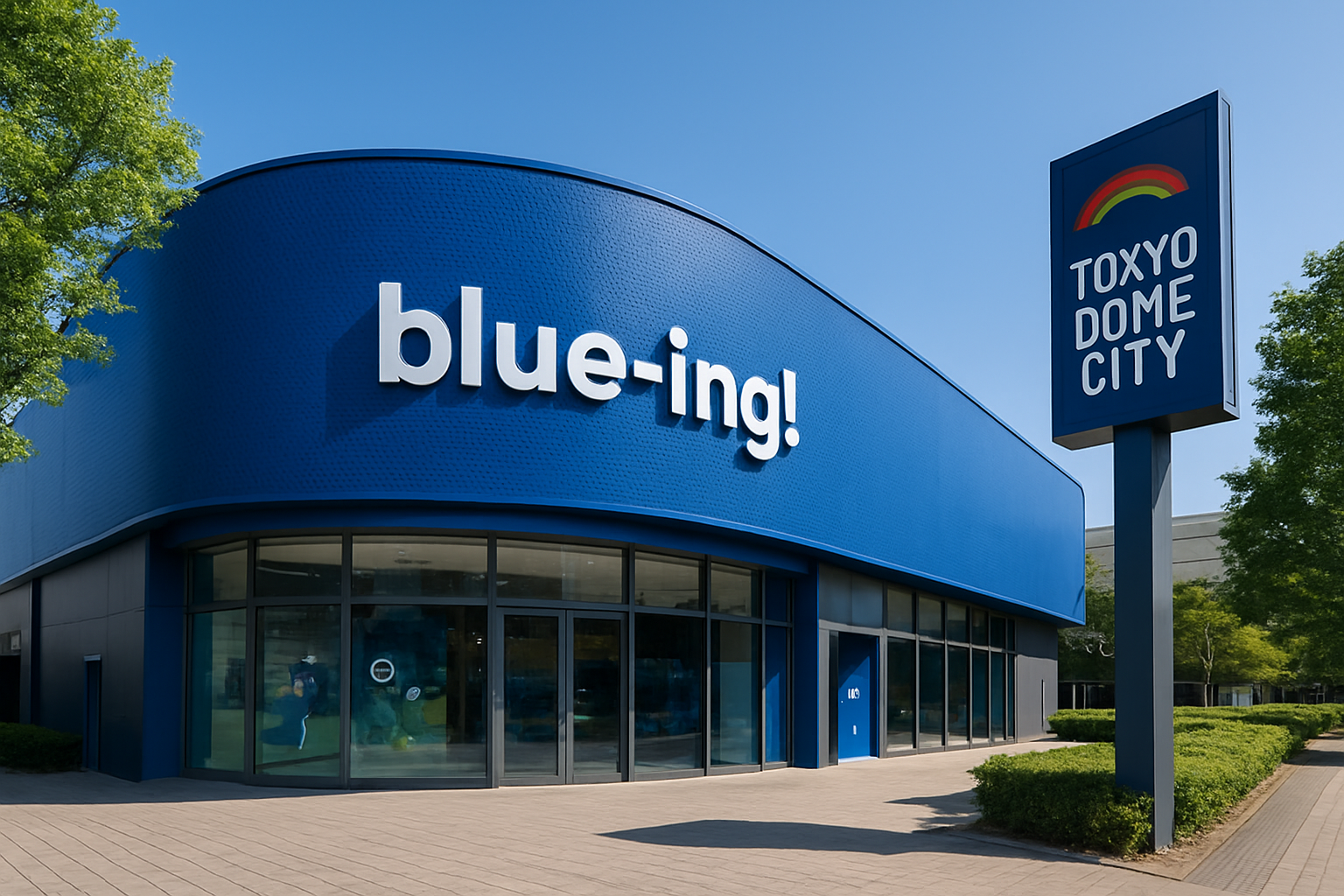 実質的なお引っ越し先は東京ドームシティの「blue-ing!」