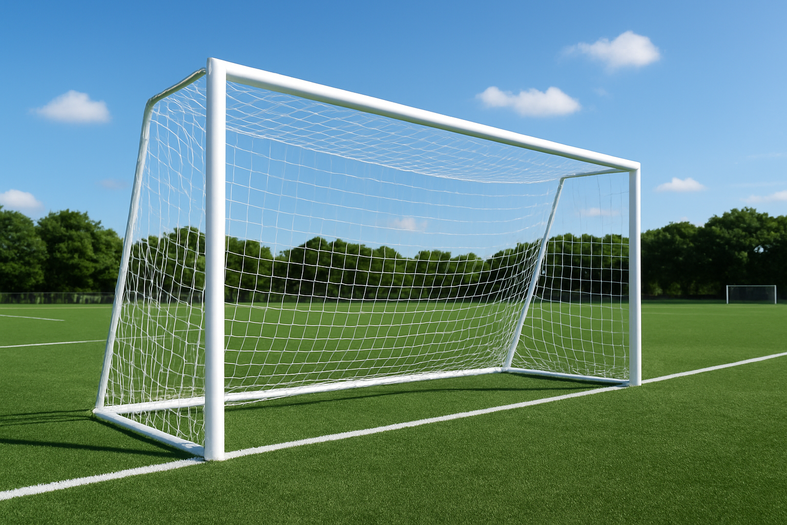 高校生が使うサッカーゴールの大きさはプロと全く同じ！