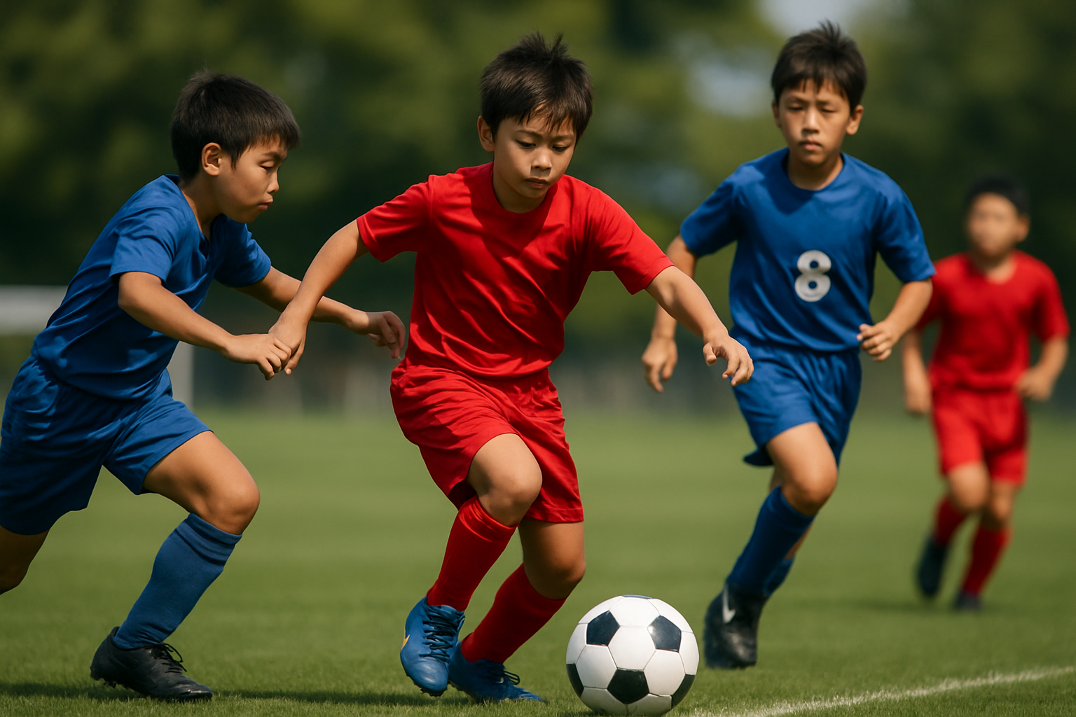 小学4年生の頂点へ続く、絶対に負けられない地域予選です!