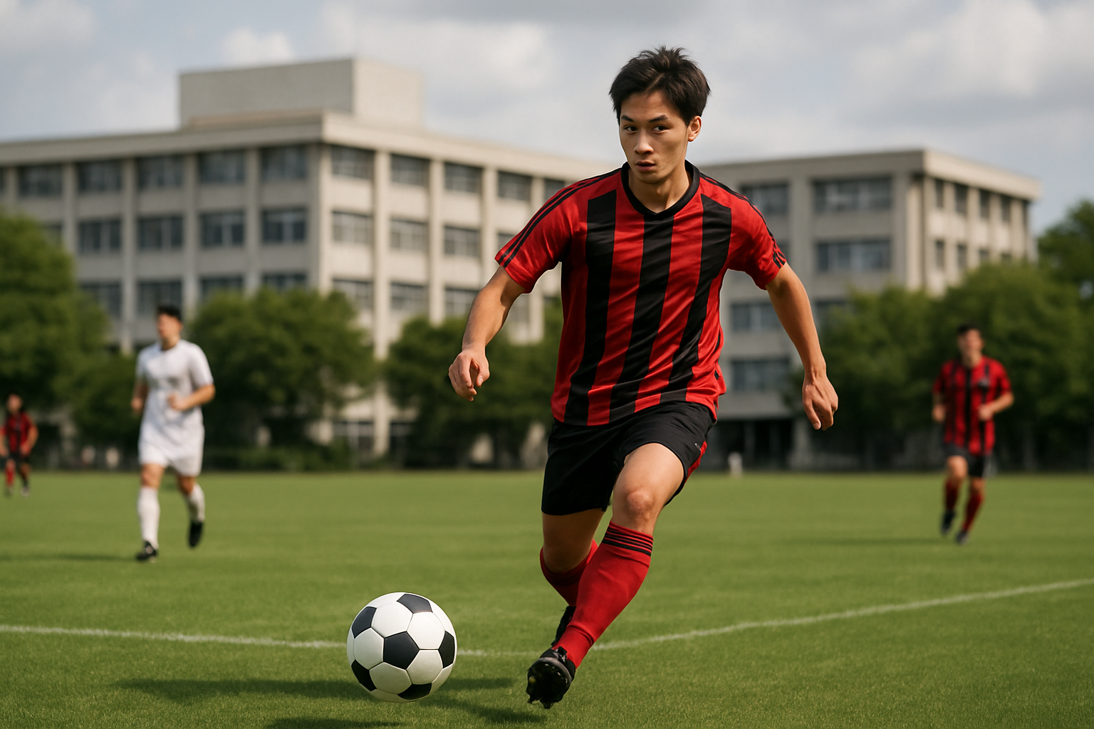 国公立でもレベルの高い環境でサッカーができる理由