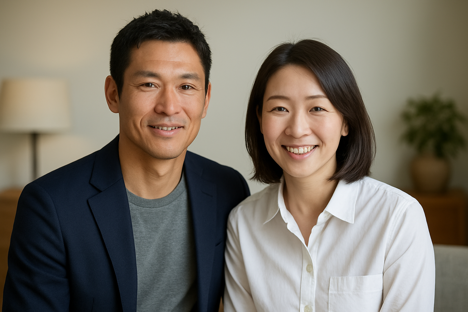 妻はフードコーディネーターの明神真理子さん!