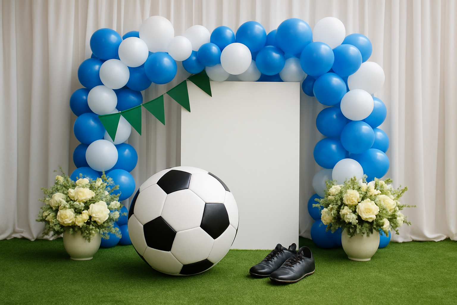 サッカーらしさと写真映えの組み合わせが成功の秘訣!