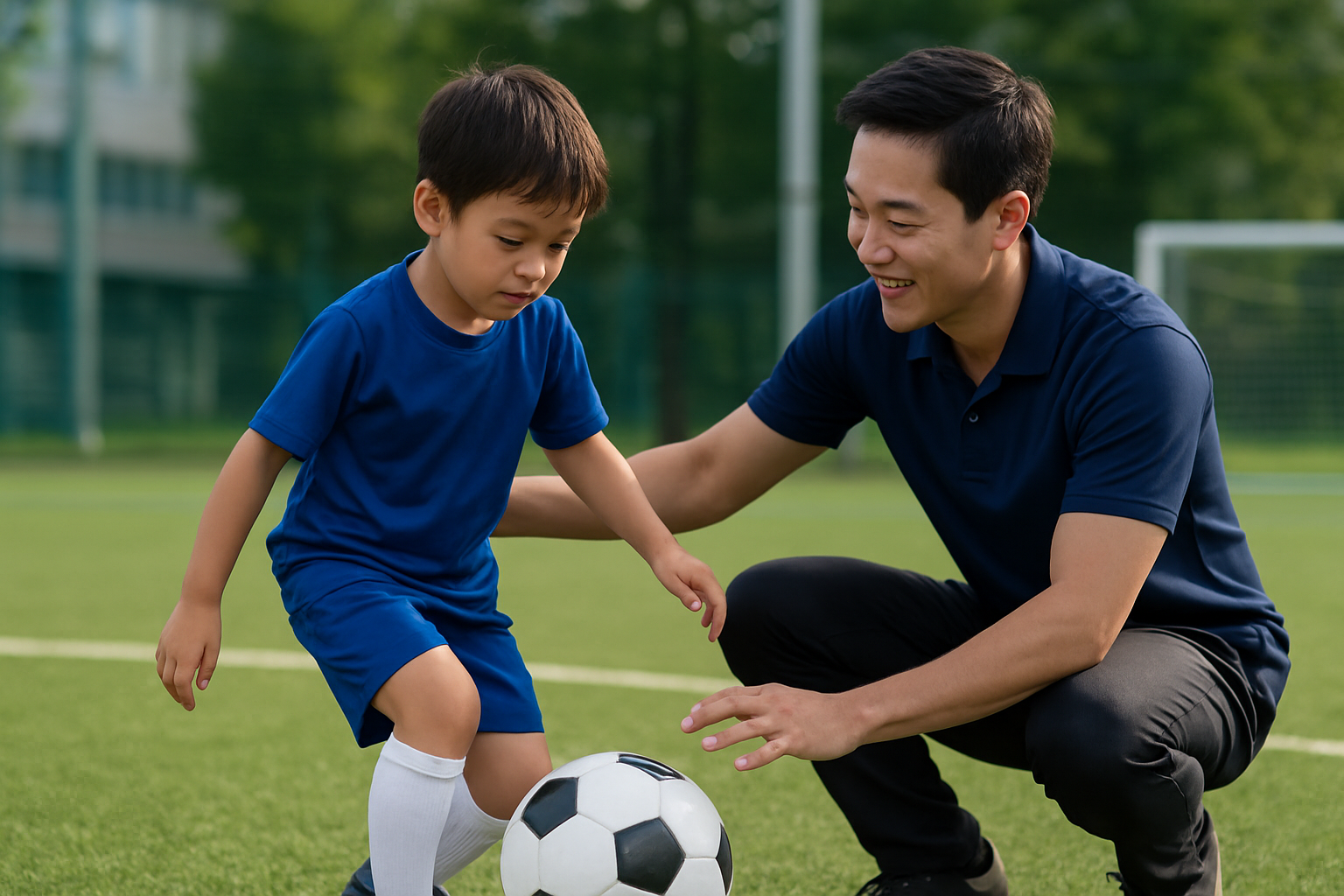 サッカーを通じて心身の成長を促す場所があります！
