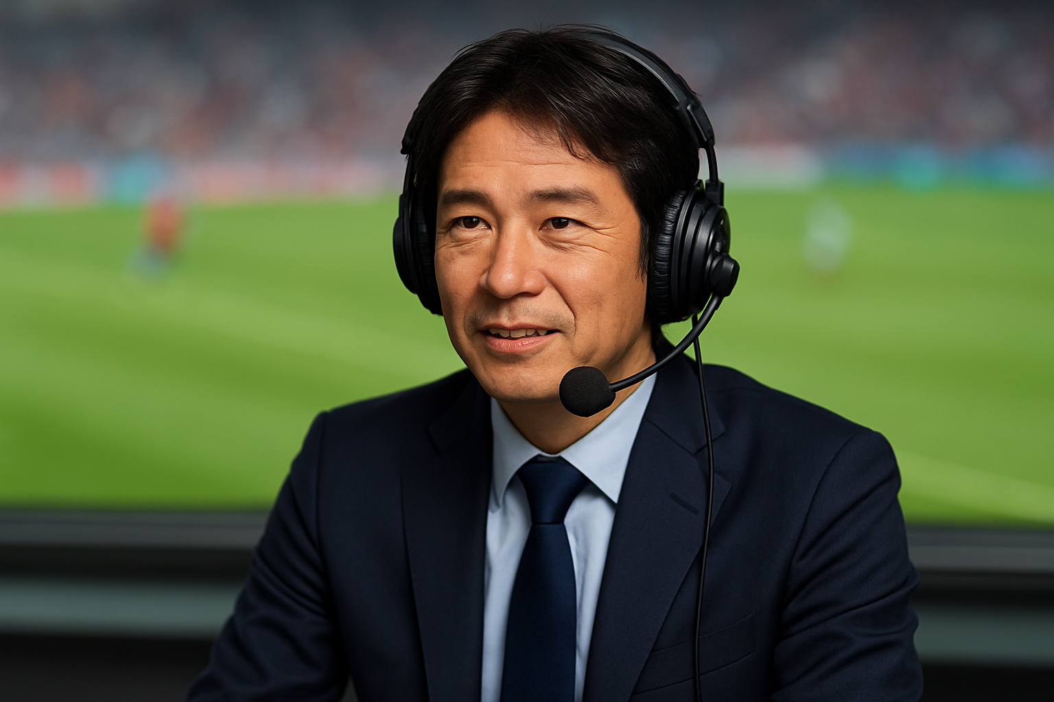 現在はサッカー解説者・タレント・コーチとして大活躍!