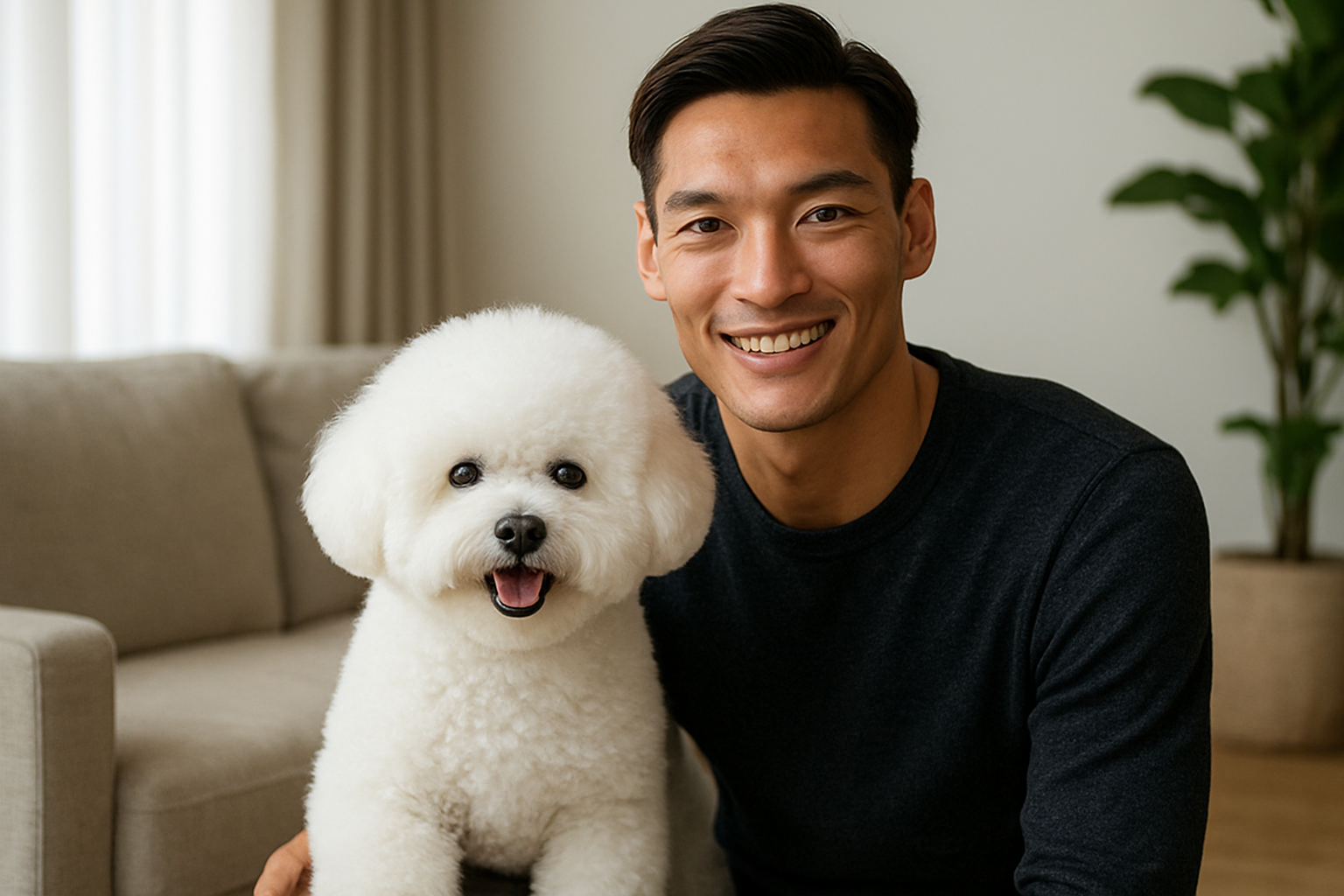 槙野さんの愛犬はビションフリーゼの「ぱんちゃん」!