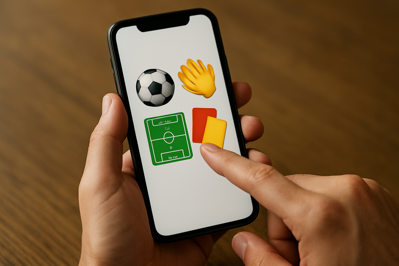 サッカーの熱狂はスタンプより「アイコンの連打」で伝えるのがベスト！