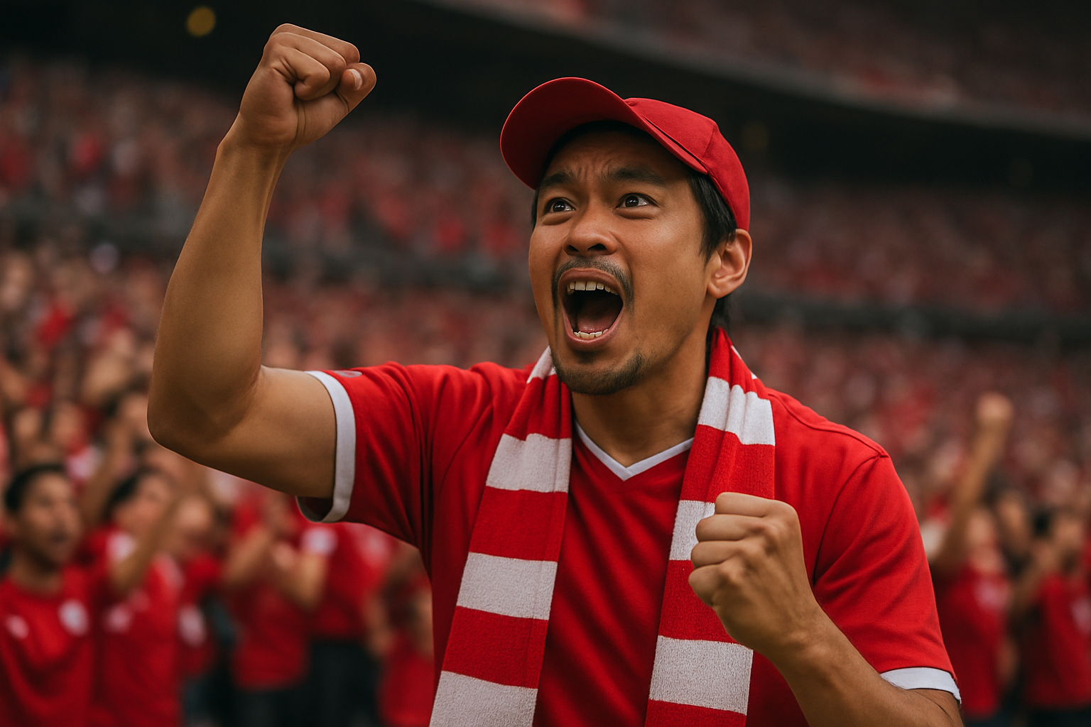 プロ選手ではない!?その正体は情熱あふれるファンでした!