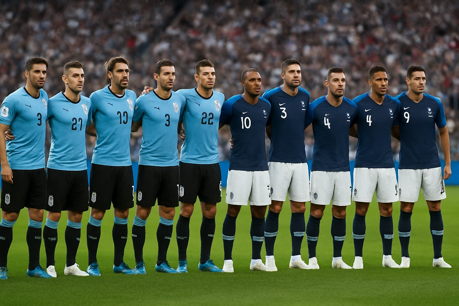 2018年ロシアW杯の歴史的一戦!両チームの豪華メンバーが激突!