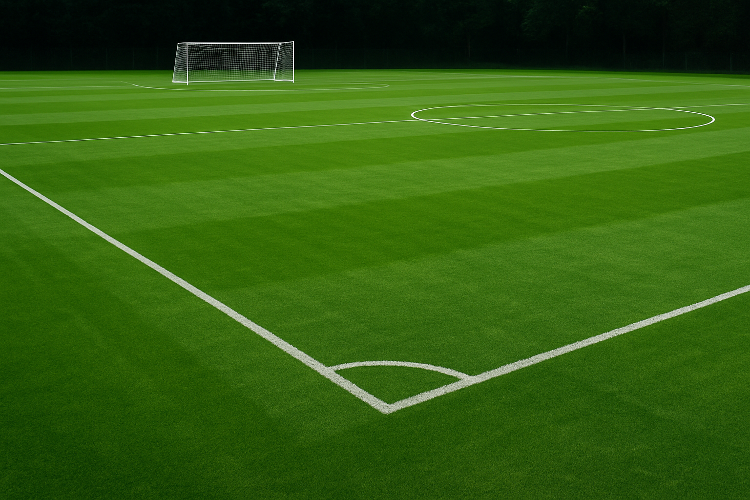 サッカーのピッチの広さは規定サイズと標準サイズがあるんです！