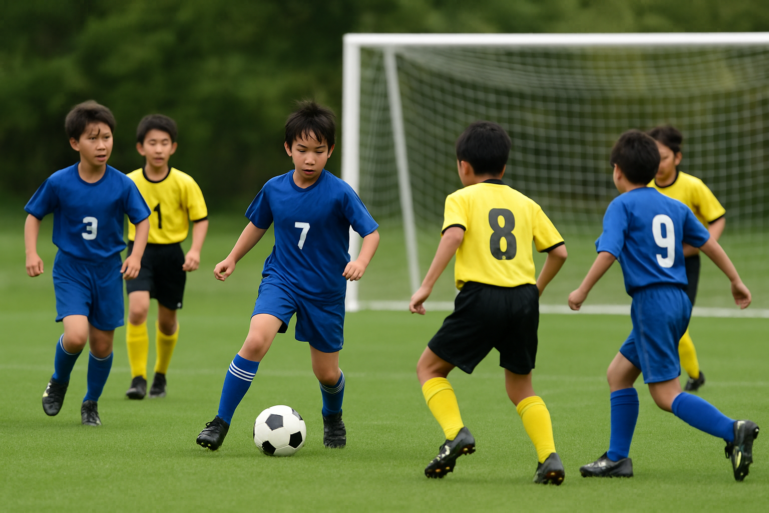 ズバリ！小学生サッカーの8人制は2011年から本格導入されました