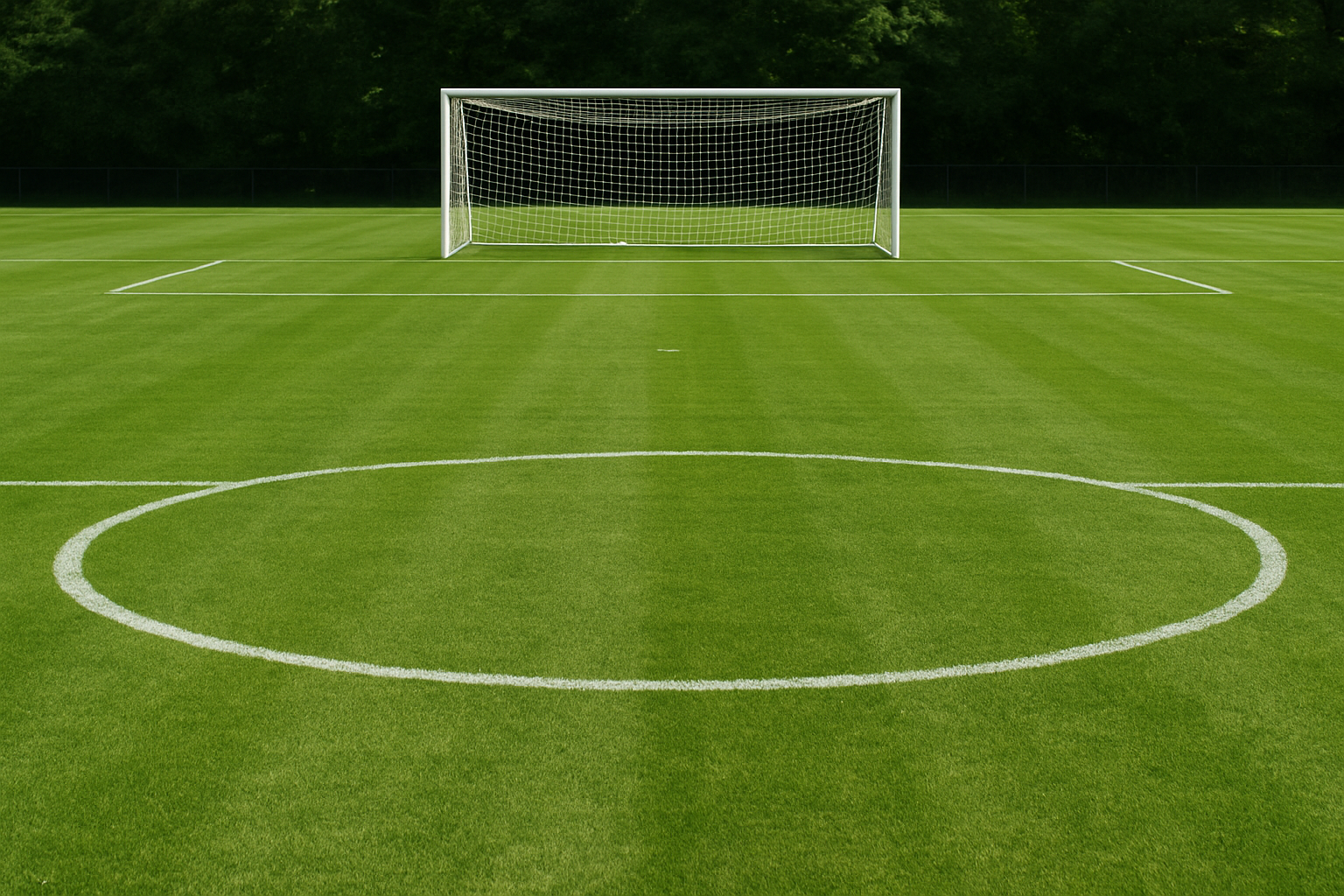 大人用サッカーのペナルティエリアの基準となる距離