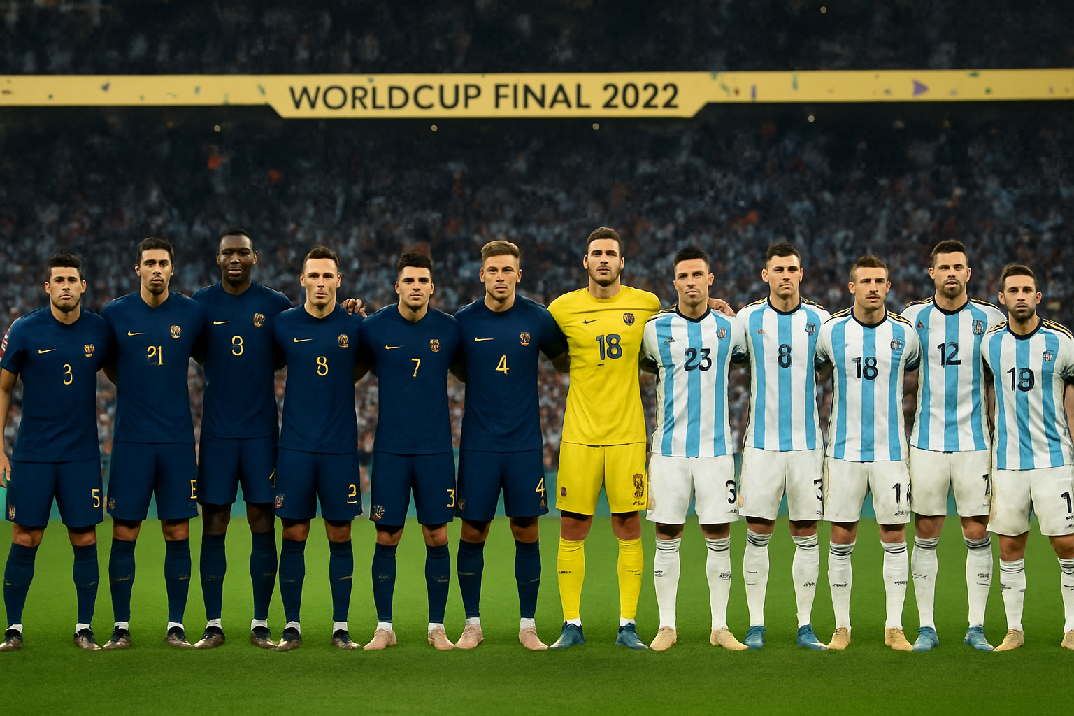 伝説の2022年カタールW杯決勝を彩った先発メンバー11人
