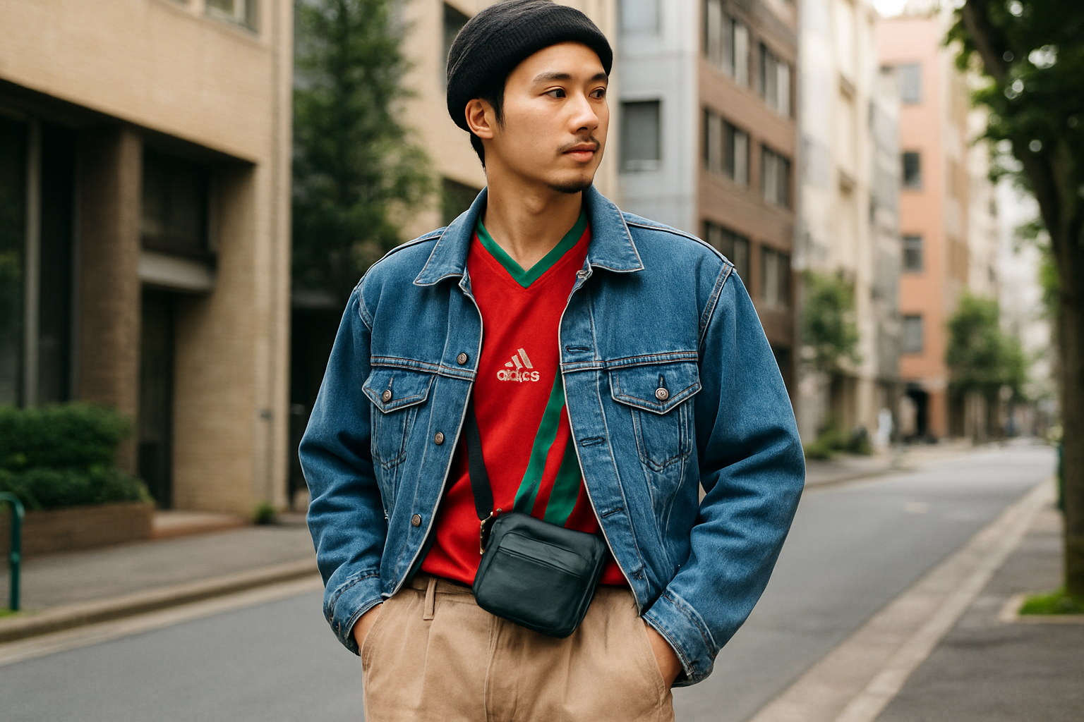 ただの運動着にならない!普段着とミックスするのが大正解