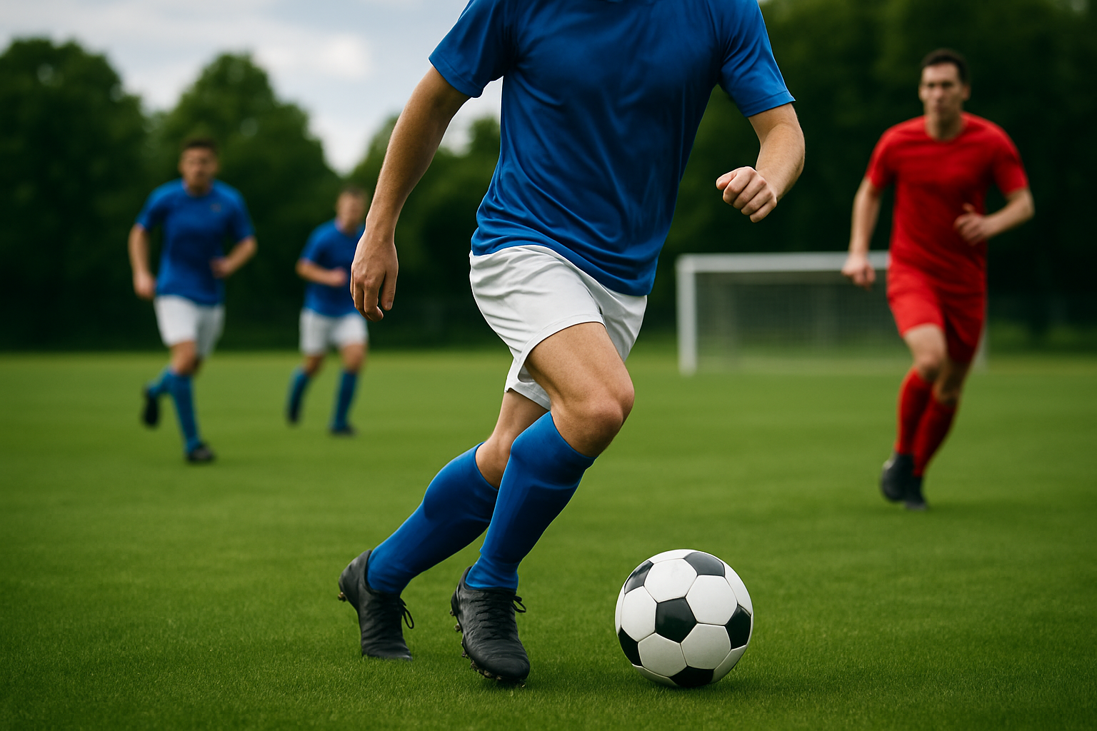サッカーのビルドアップの意味って何?