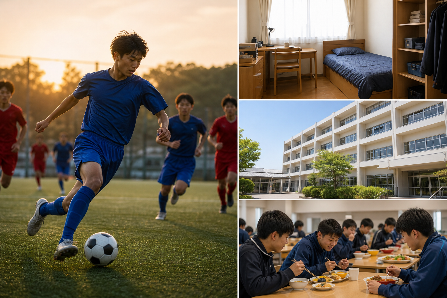 充実した環境で競技に集中できる最高の選択肢！