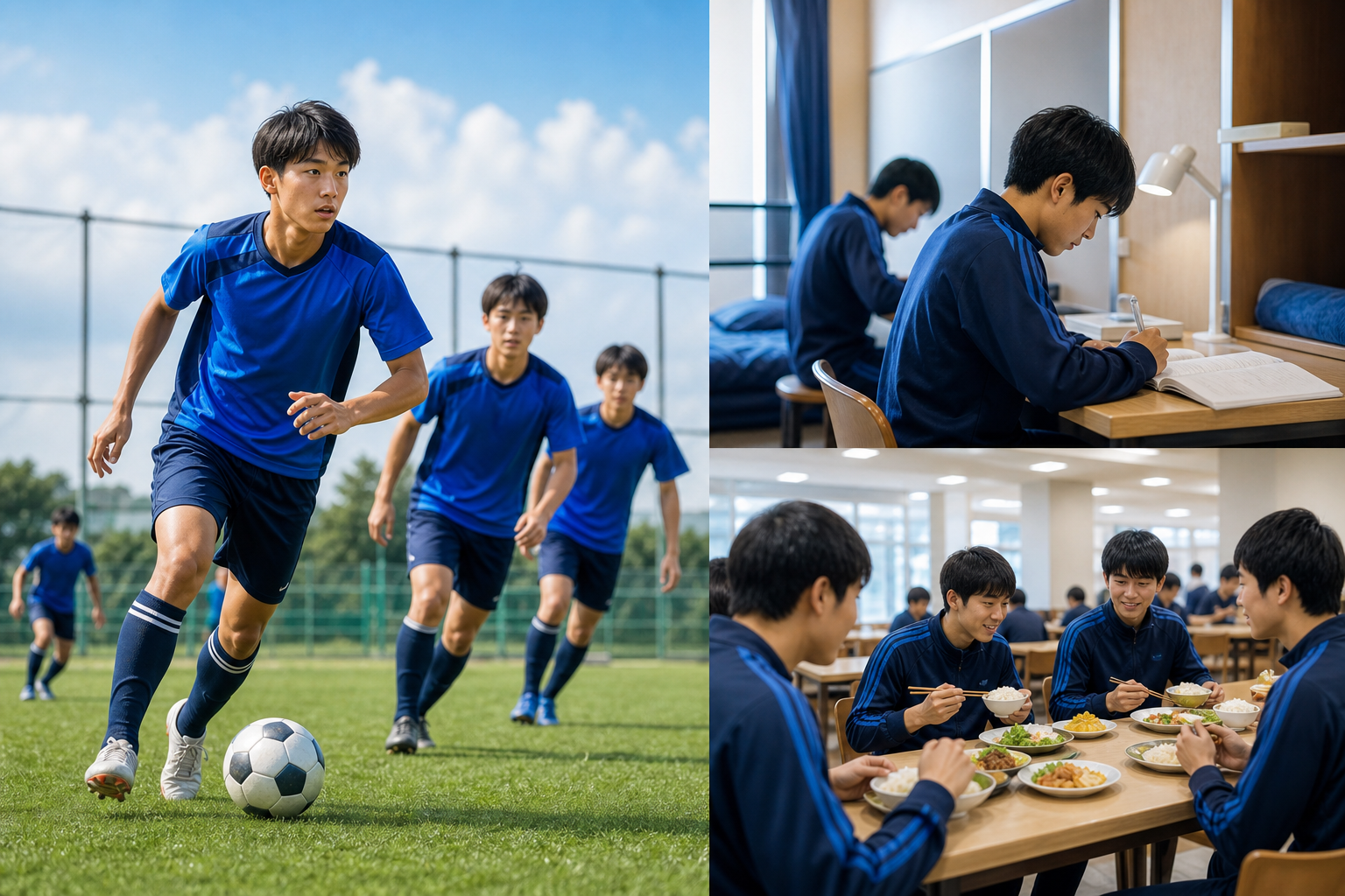 なぜ寮生活がサッカーのレベルアップにつながるの？