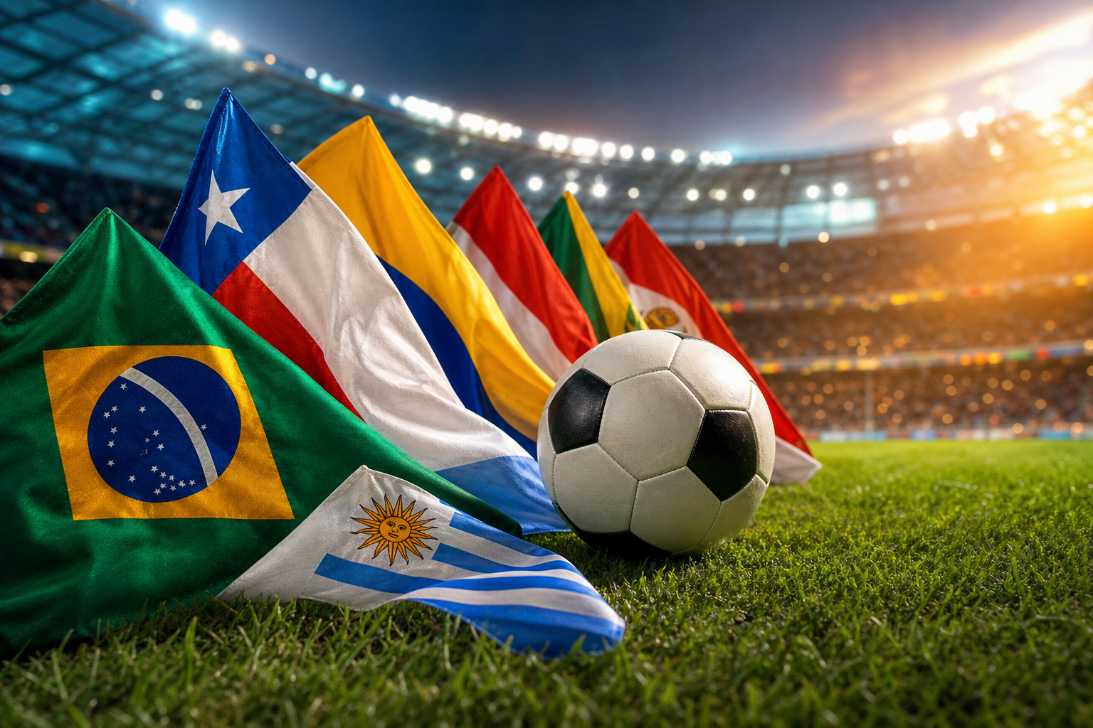 南米のサッカーで圧倒的な存在感を放つ代表的な国々!