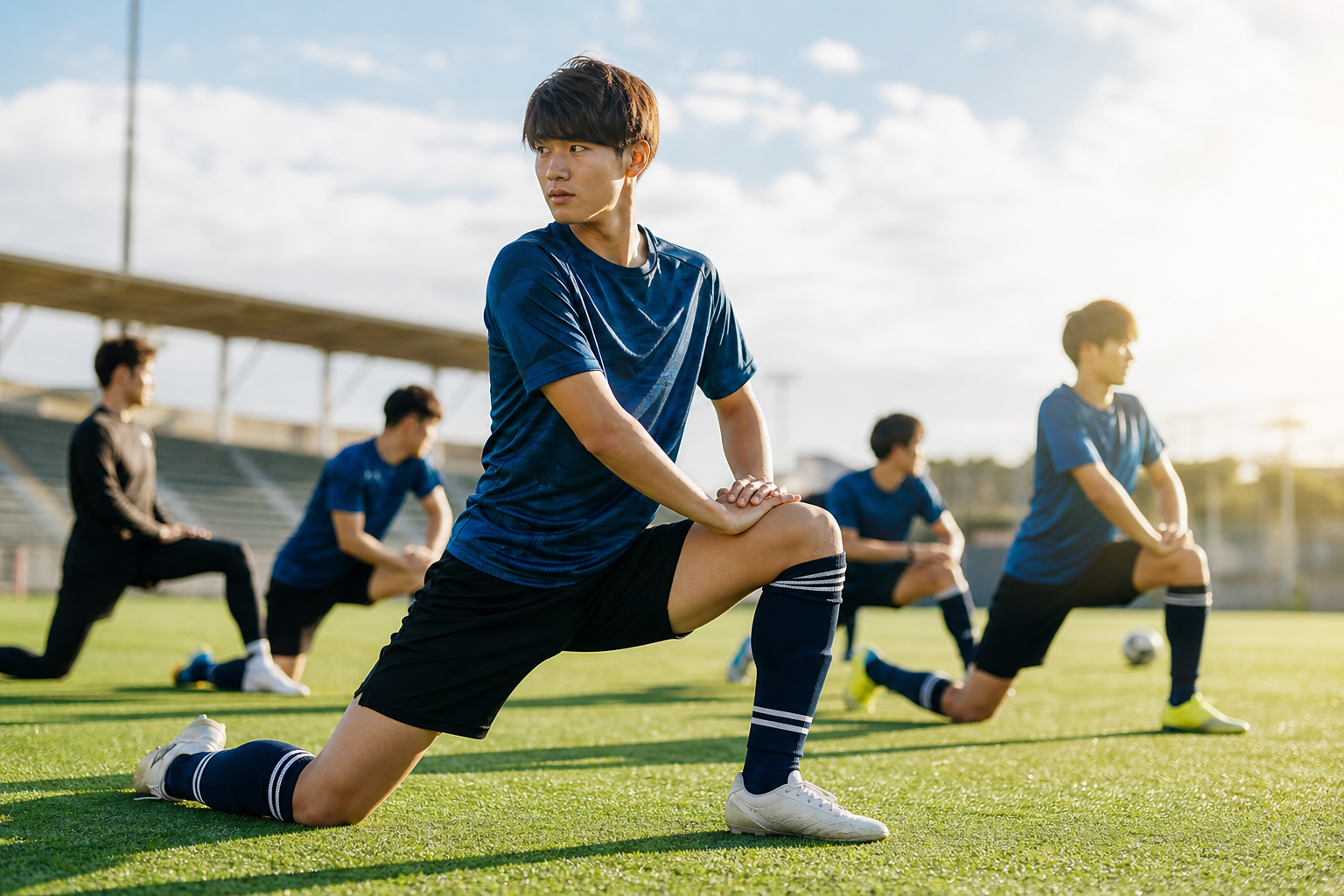 試合前の準備はこれ!ムービングストレッチがカギを握る