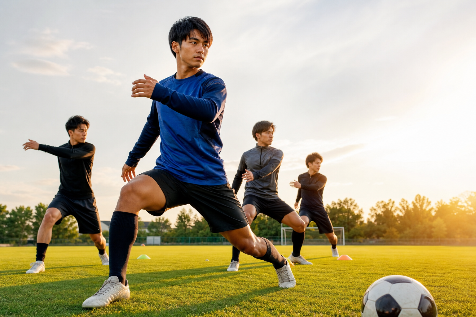 どうしてサッカーにムービングストレッチが必要なの?