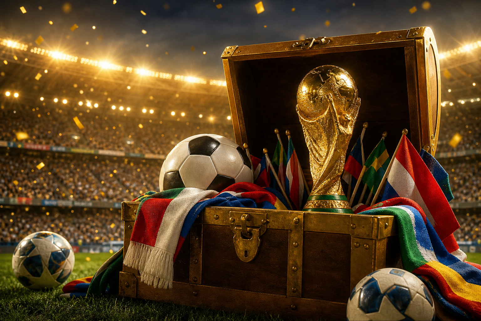 サッカーのワールドカップと玉手箱の関係は「ワクワク体験」と「特別なグッズ」！
