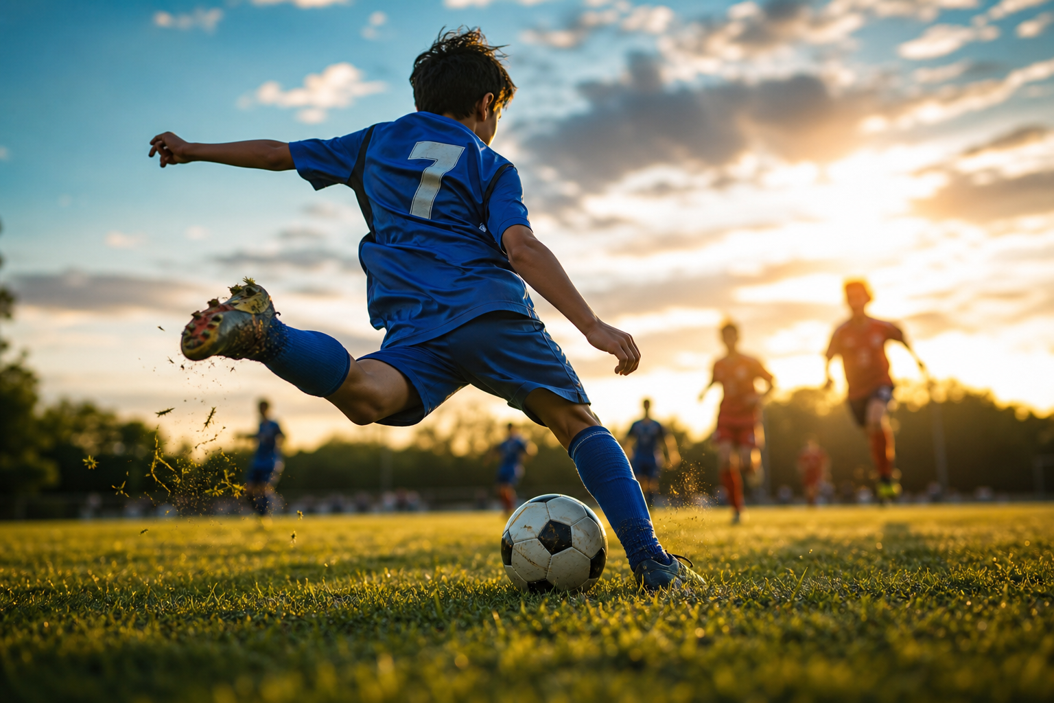 なぜその構図がサッカー写真に必要なの？