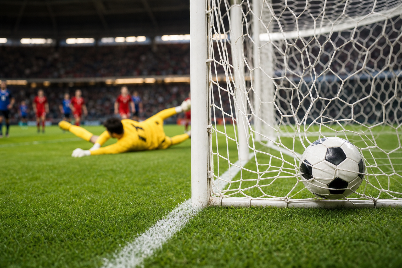 試合中にゴールラインが関係するシーンを見てみよう!
