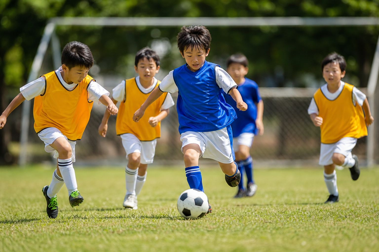 小学生のサッカーは3つの基本を覚えるだけでOK!