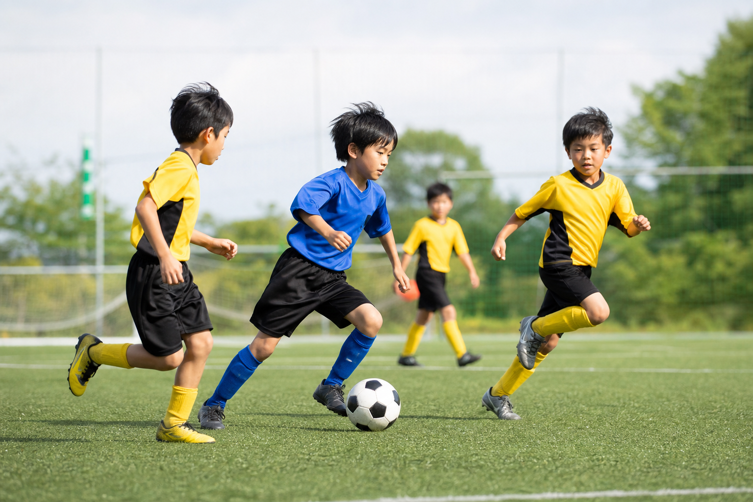 大人は90分!では小学生のサッカーの試合時間は?
