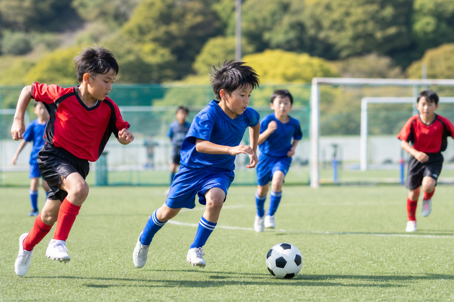 学年や大会ごとの試合時間の具体例を見てみよう!