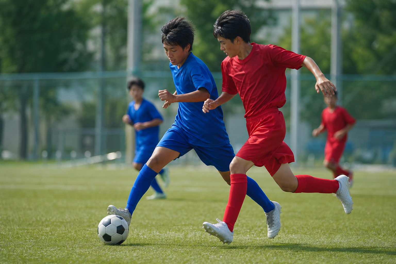 具体例で解説！中学生サッカーの試合時間はどう変わる？