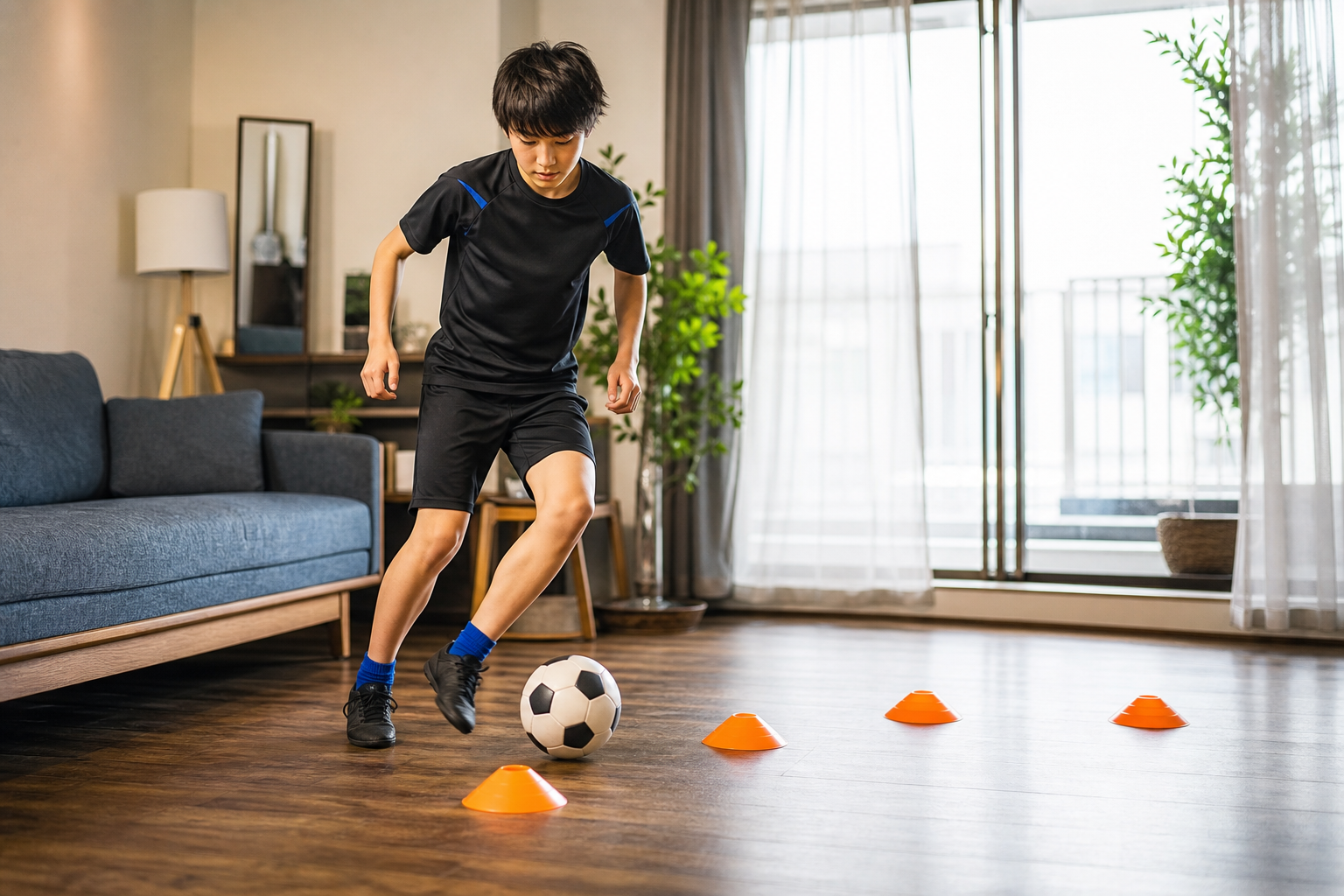 なぜ部屋での練習がサッカー上達に繋がるの？