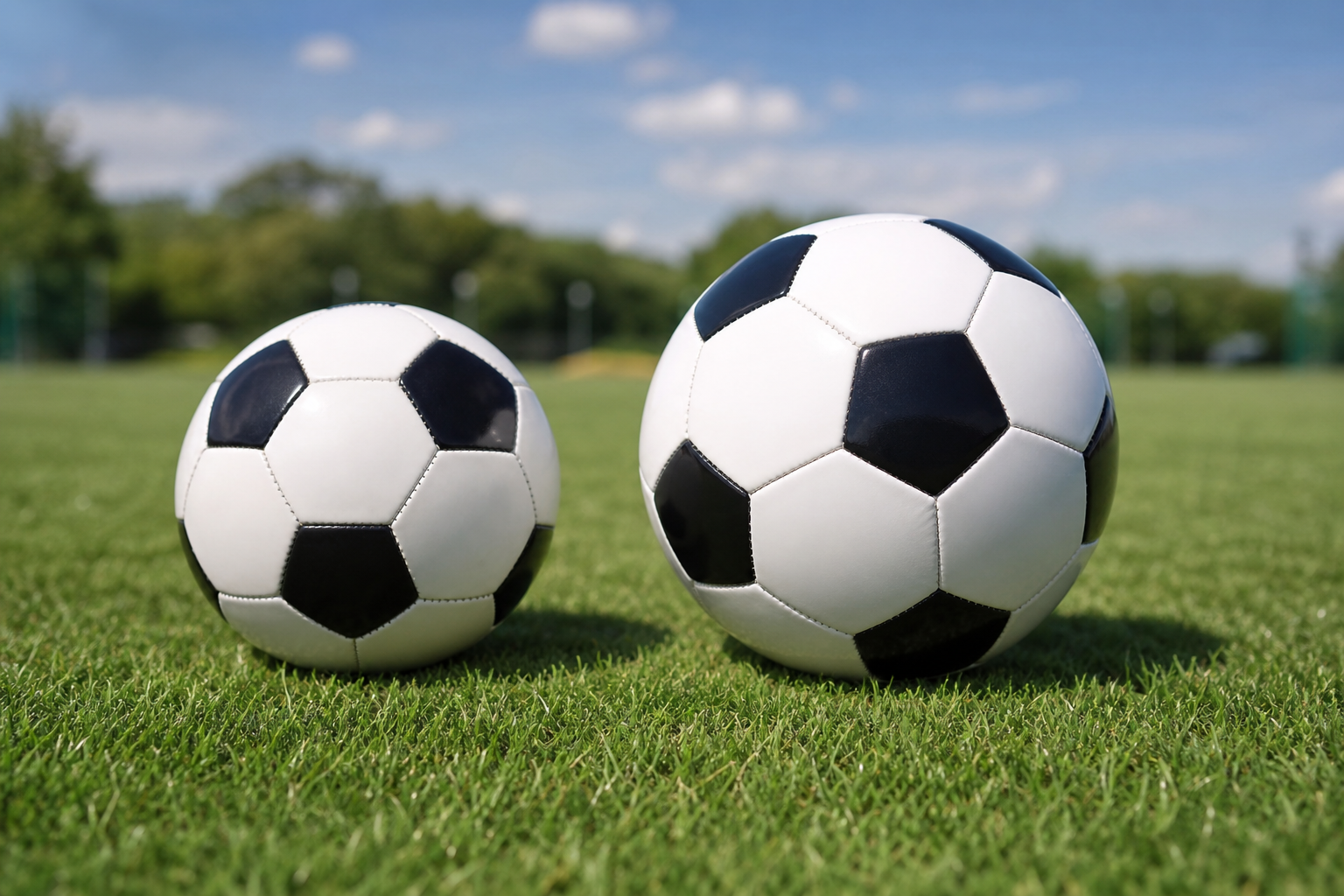 サッカーの4号球と5号球の最大の違いは「対象年齢」と「サイズ」です!