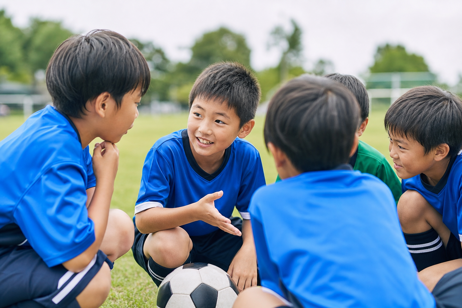 段階を踏んで出題すると、子どもの「サッカーIQ」がぐんぐん育ちます