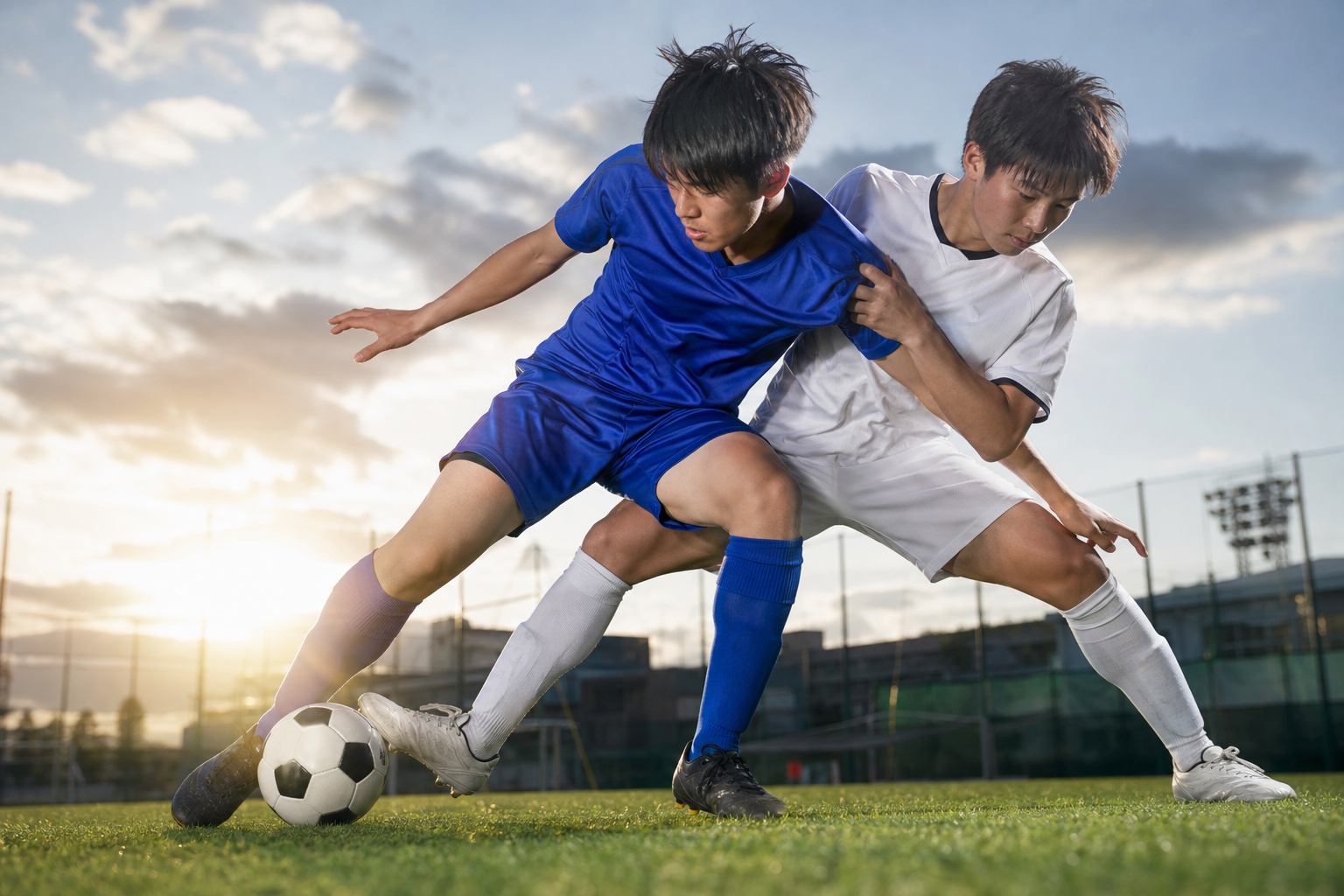 当たり負けしない!高校生サッカー選手は「動ける体幹」を鍛えよう