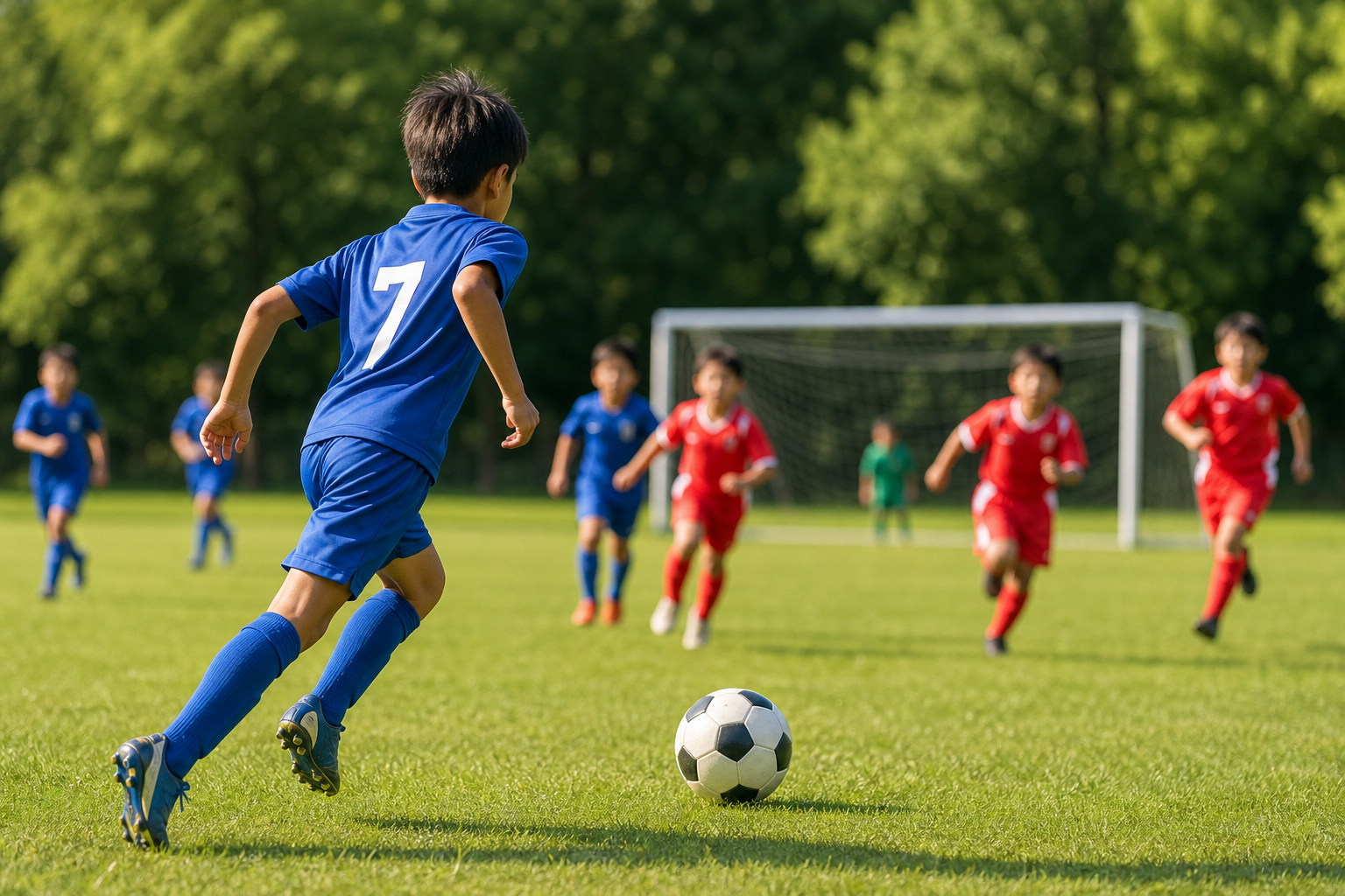 大人と子どもで人数が違う？サッカーのルールの秘密