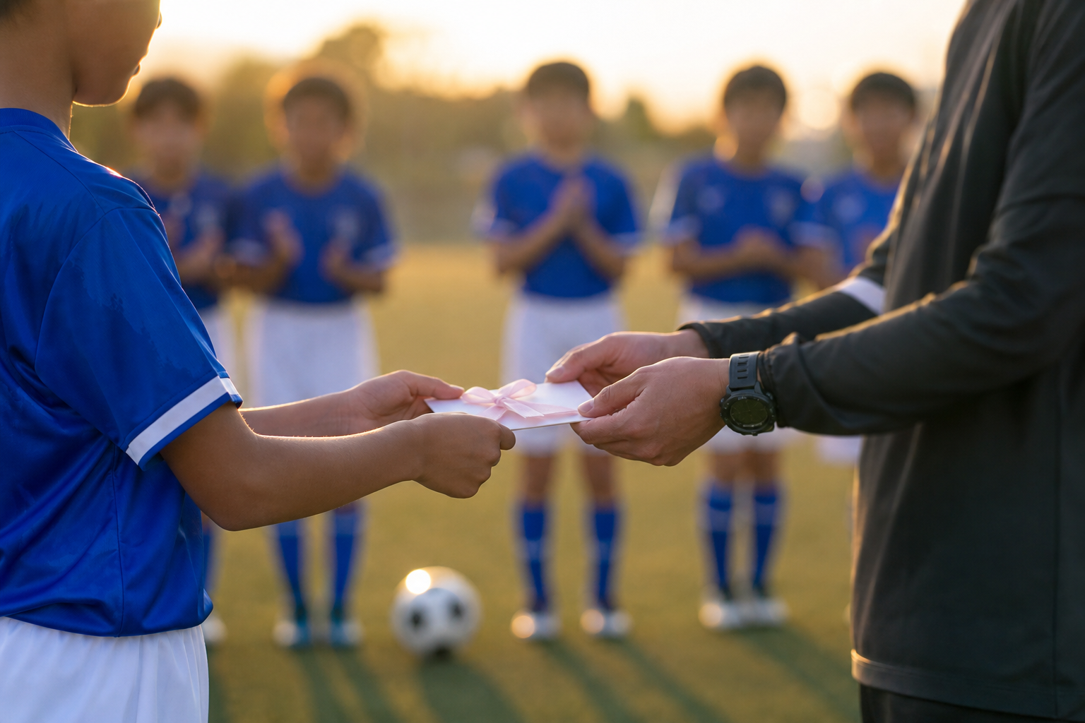サッカーの卒団メッセージは「相手別・用途別の例文アレンジ」が正解!