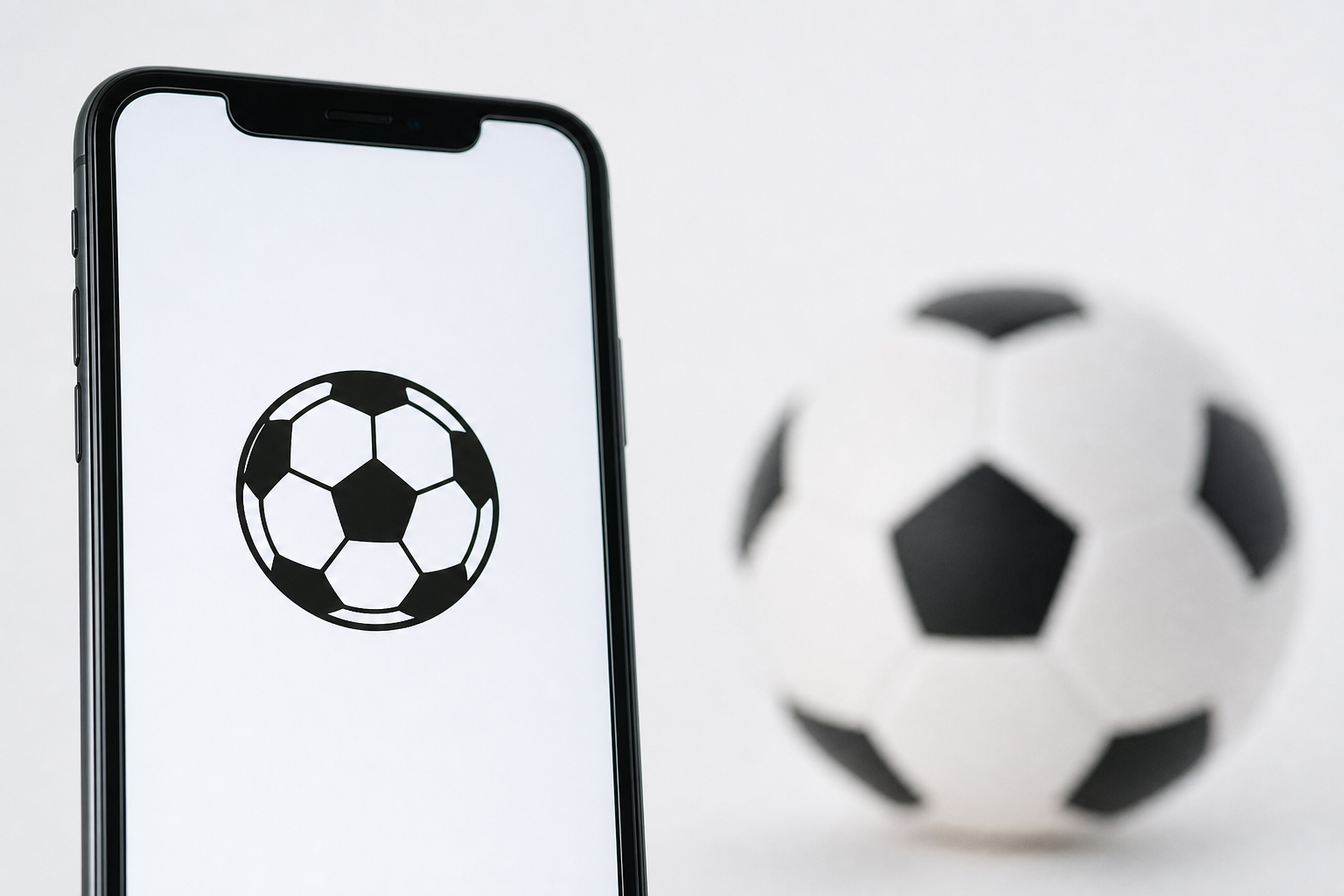基本の絵文字「⚽」は世界共通の白黒デザイン！