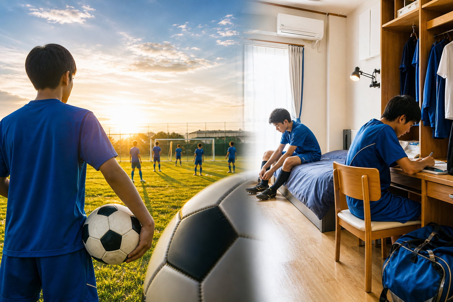 寮生活がサッカーの育成環境として注目される理由