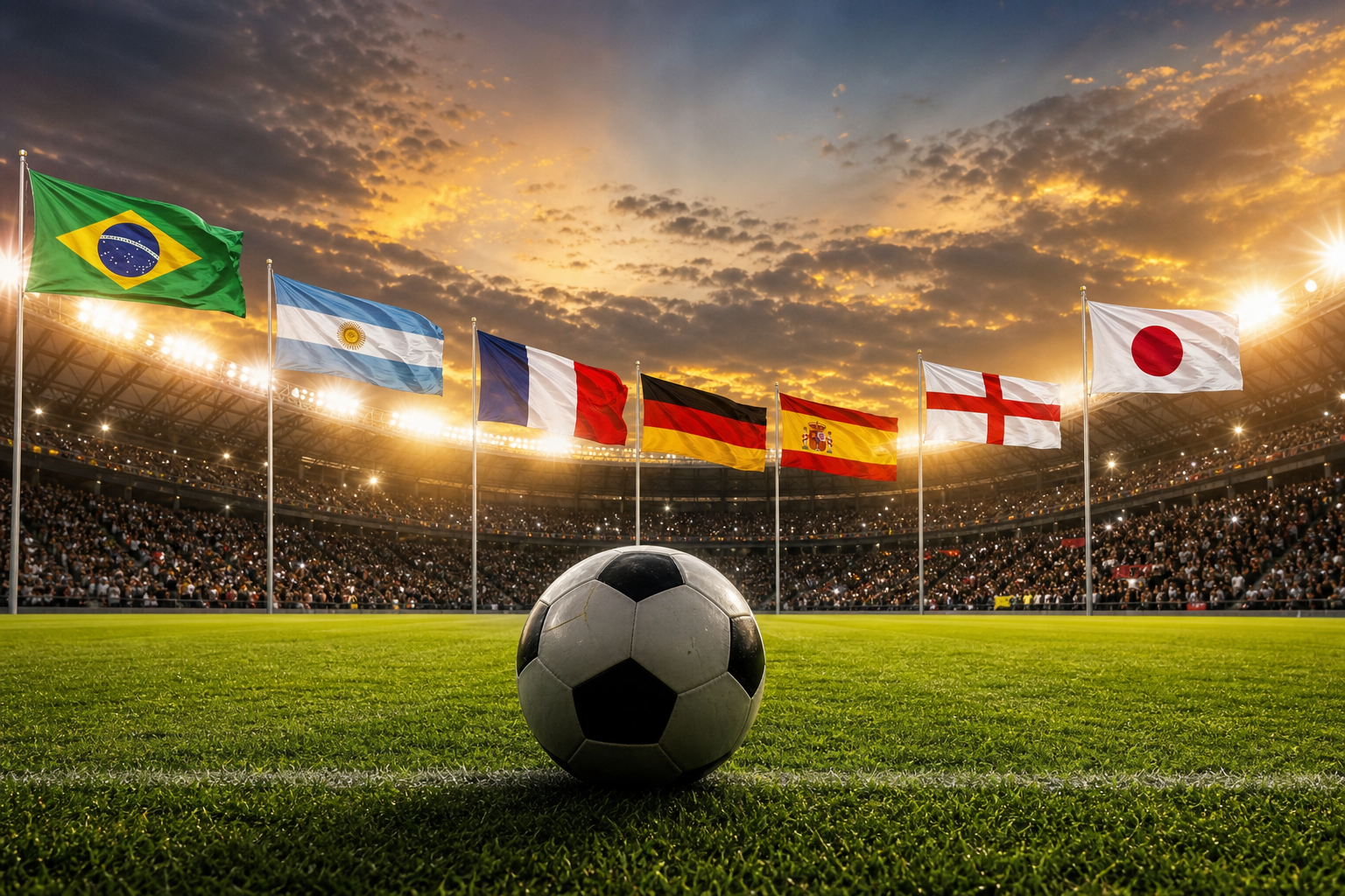 世界のサッカー大国をカテゴリー別にご紹介します！
