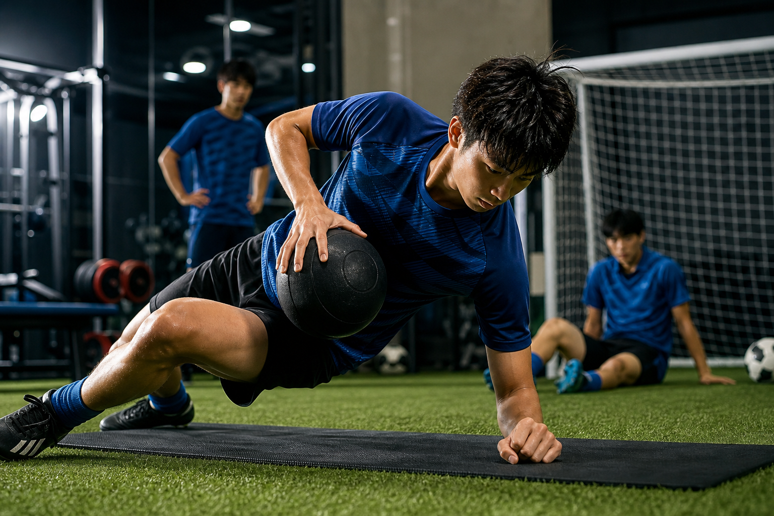試合で活躍するための体幹トレーニングは「動く体幹」がカギ！