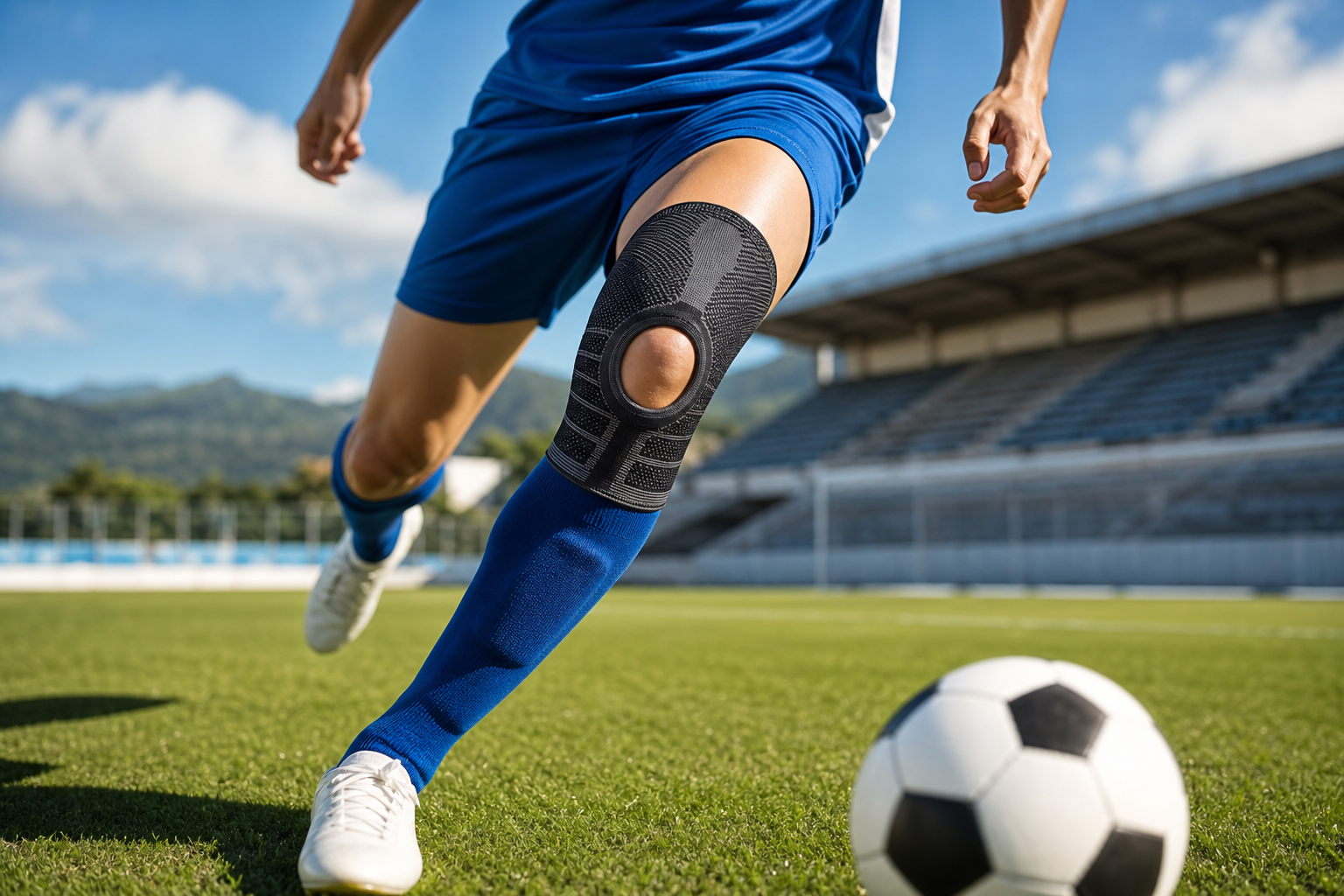 動きやすさ重視！サッカー向け膝サポーターの選び方