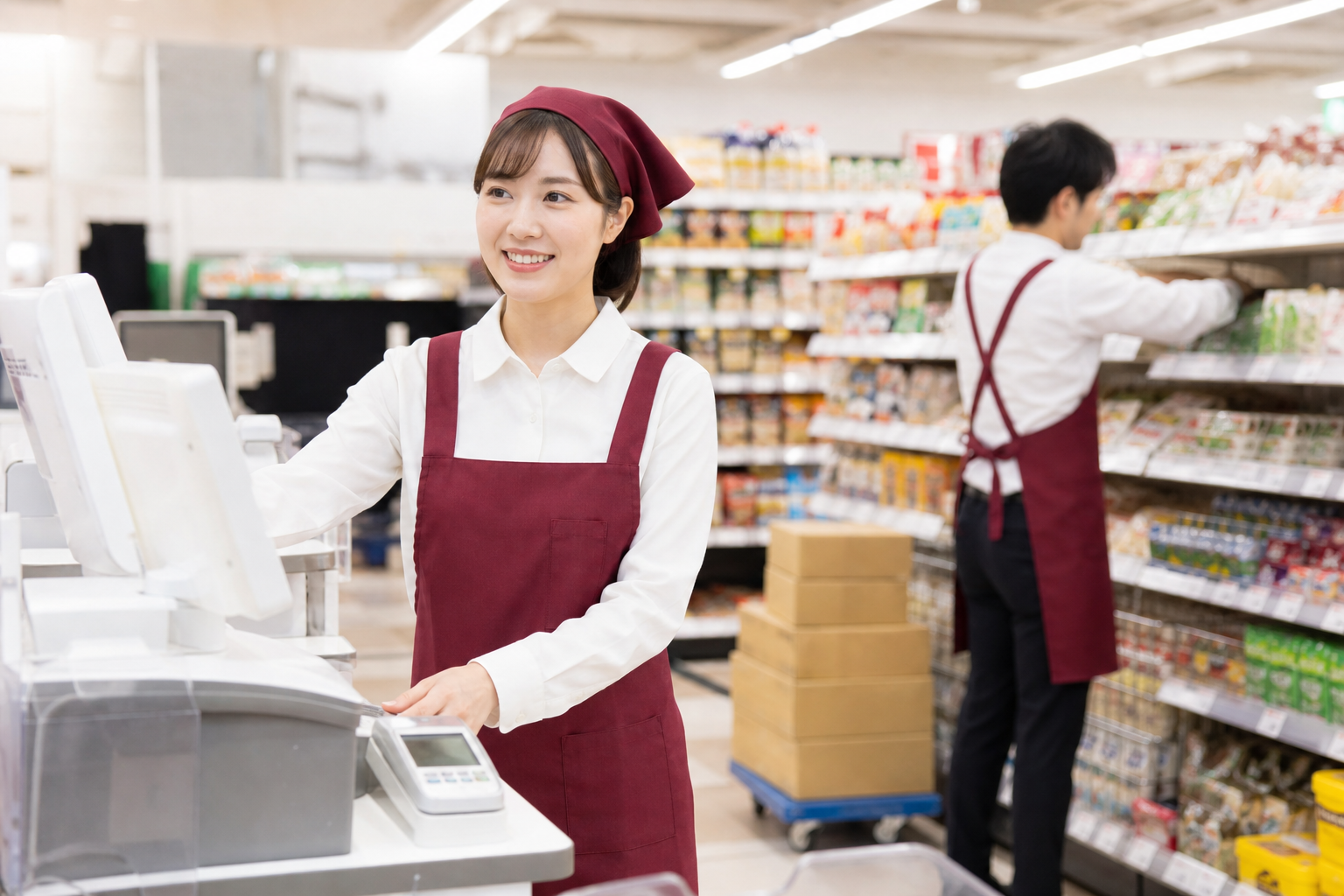 なぜレジ担当とは別に「サッカー業務」の人がいるの？