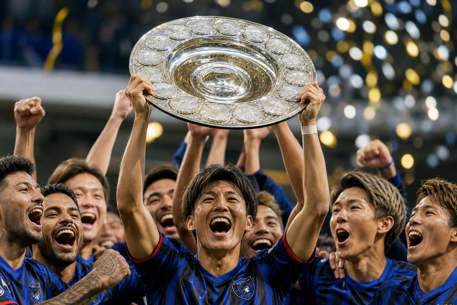 リーグ優勝チームに贈られる「銀皿」のこと
