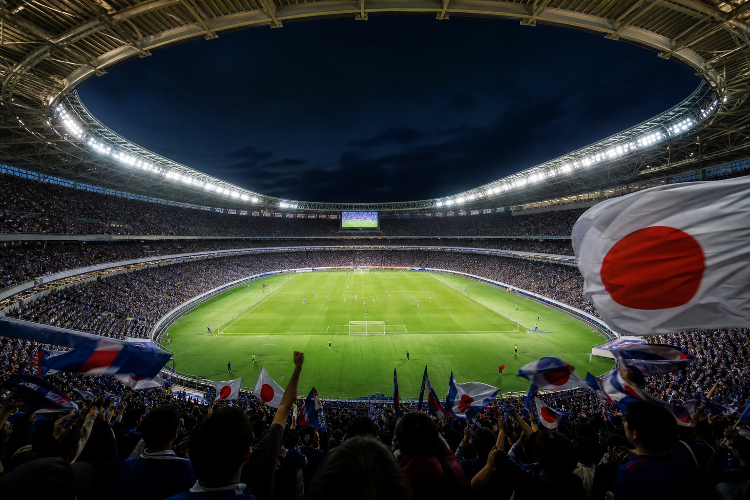 世界と日本のすごいスタジアム！具体的な収容人数の例