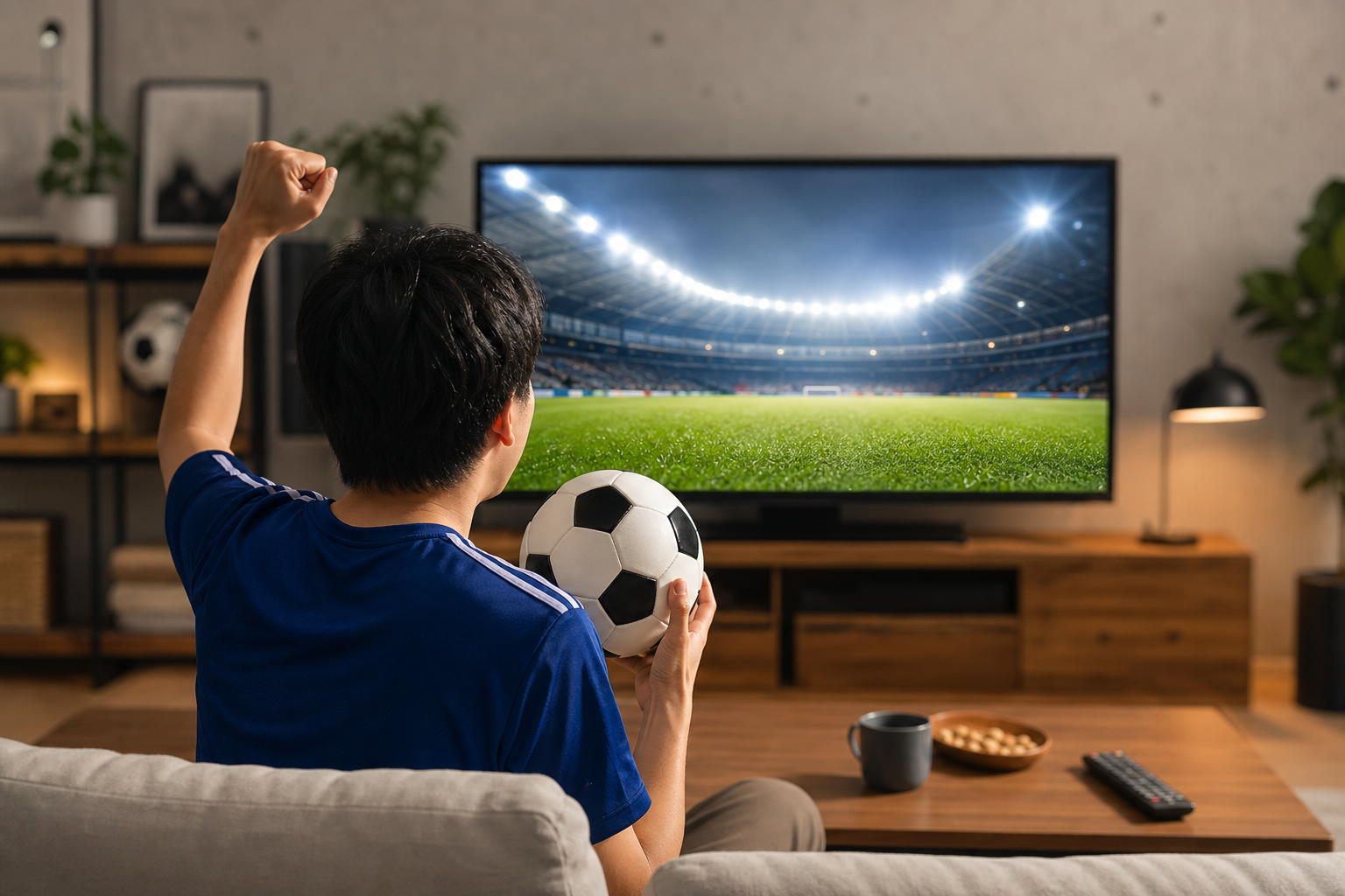 今日のサッカー放送を見るための具体的な確認先3選