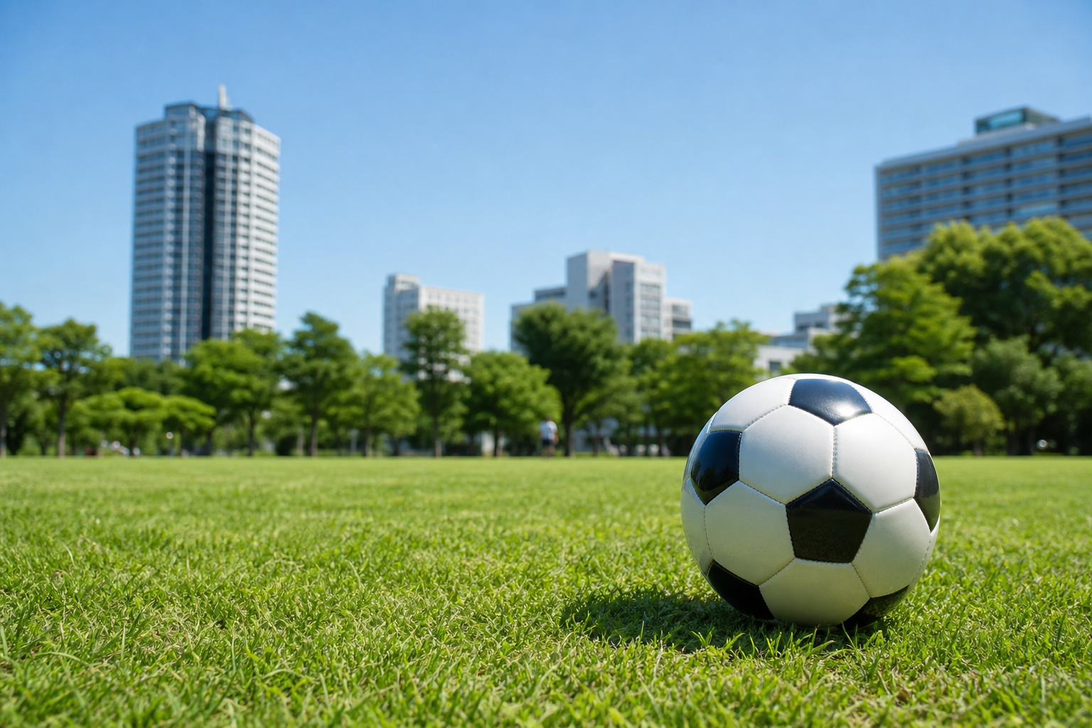 近所で無料でサッカーができる場所は見つかります！