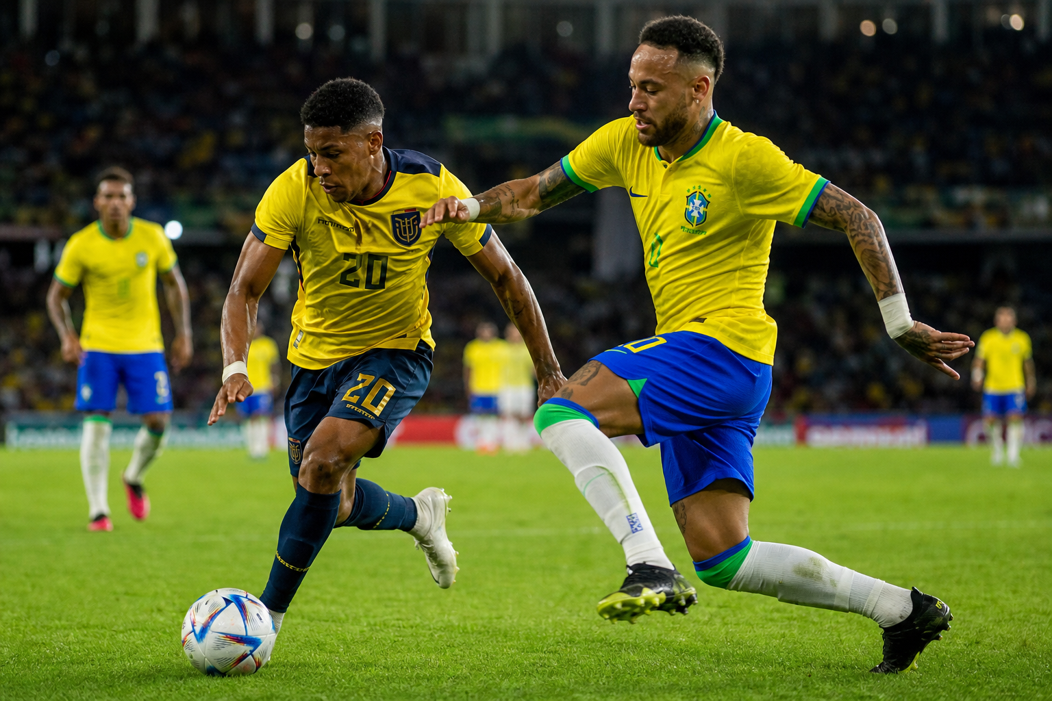 FIFAランクはブラジルが圧倒！でも予選の順位はエクアドルが上回ることも！？