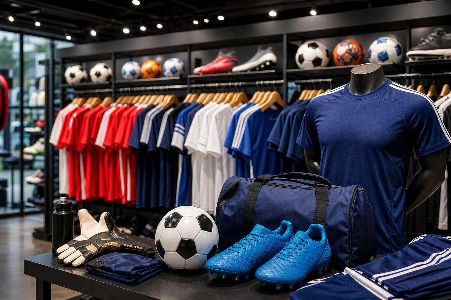 サッカーに特化した圧倒的な品ぞろえが最大の魅力！