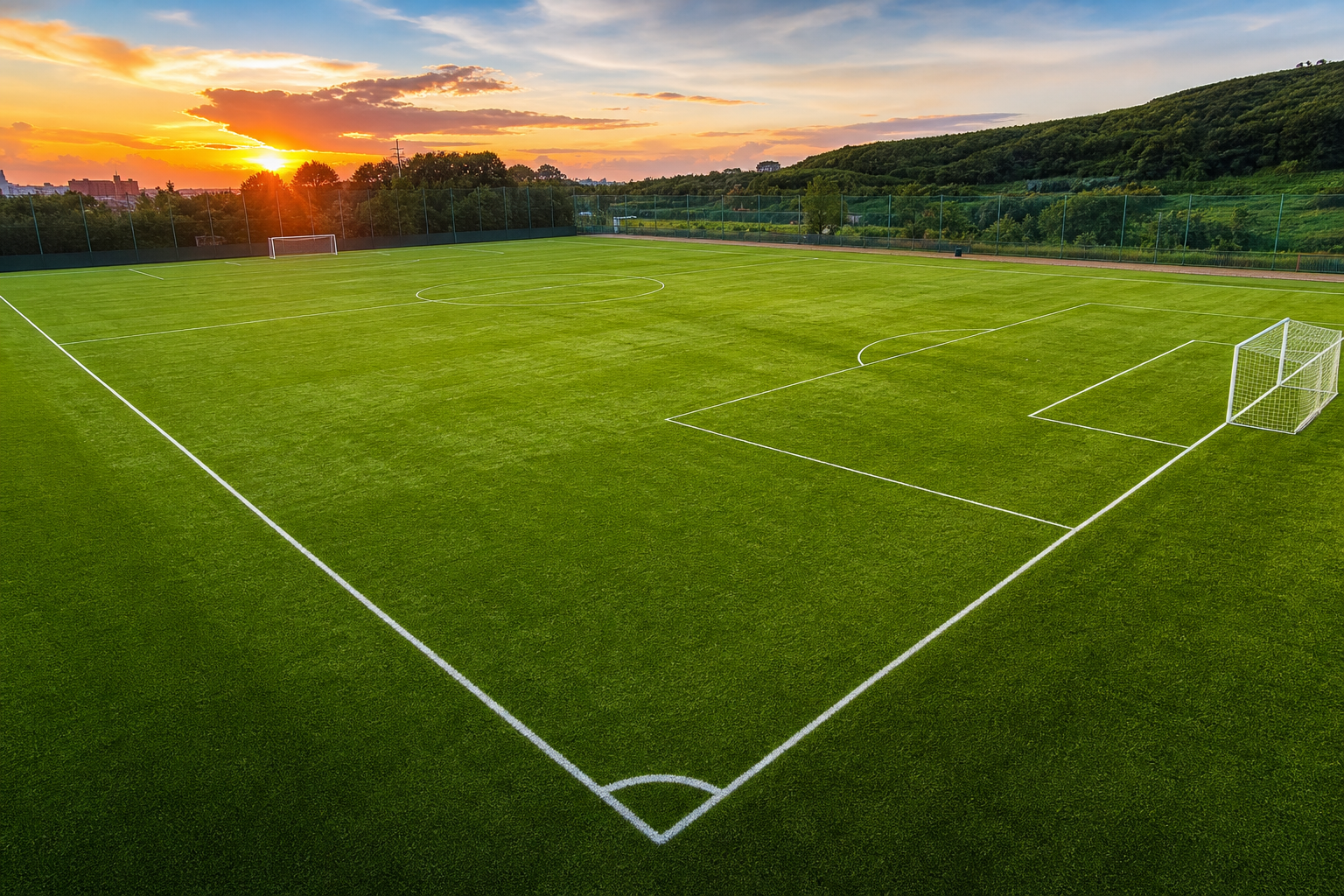 サッカーグラウンドの大きさは一定ではないが、標準は105m×68m!